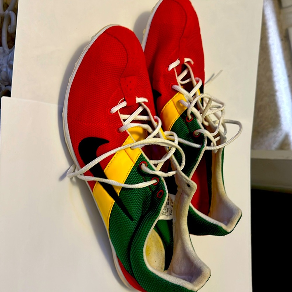 Nike track and field old school spikes